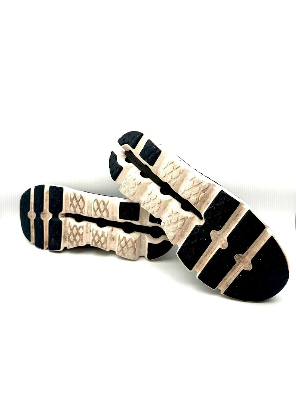 On Running Cloud Men's Black and White Sneakers